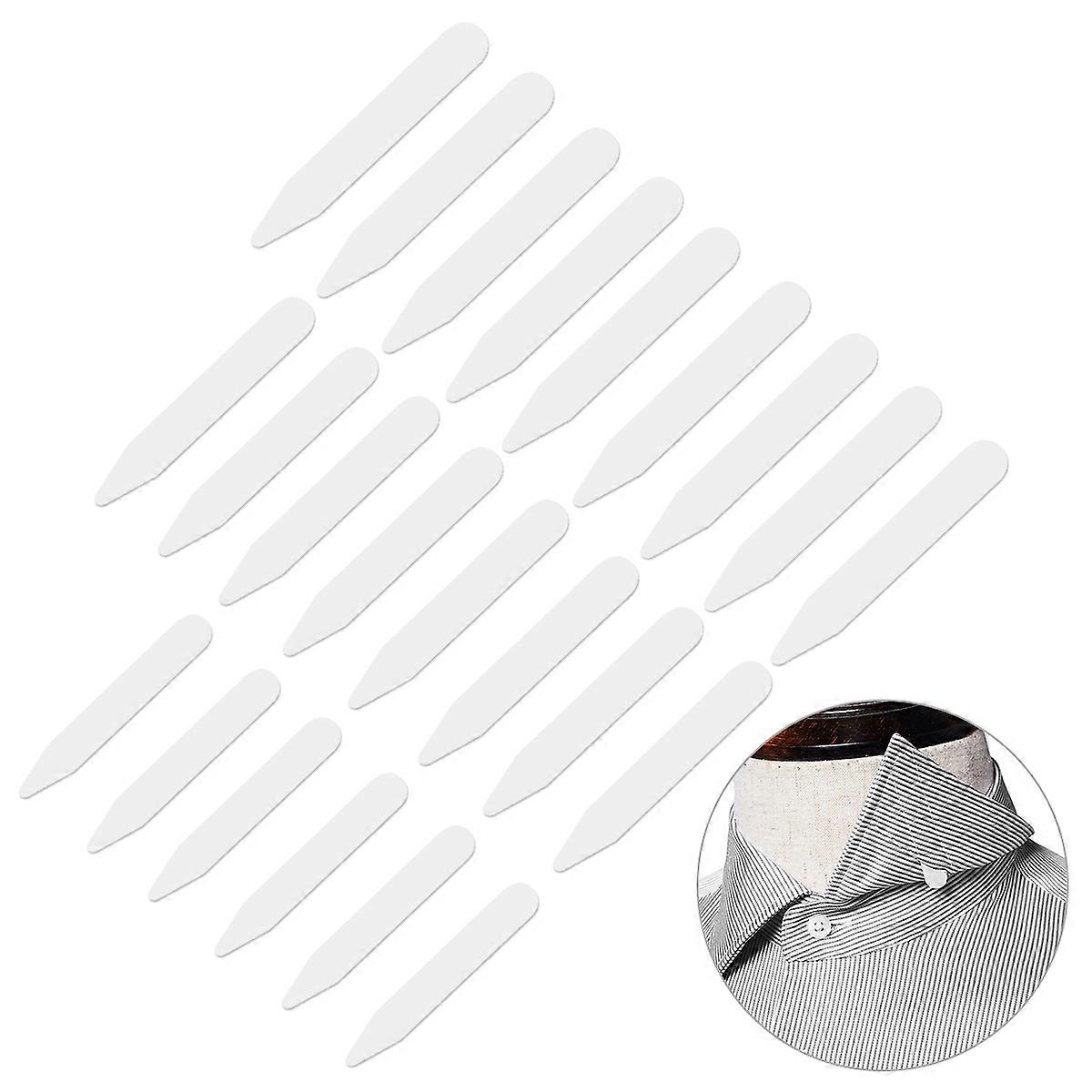 シャツカラーVorcoolシャツメンズ200個ホワイト6.2CMの滞在