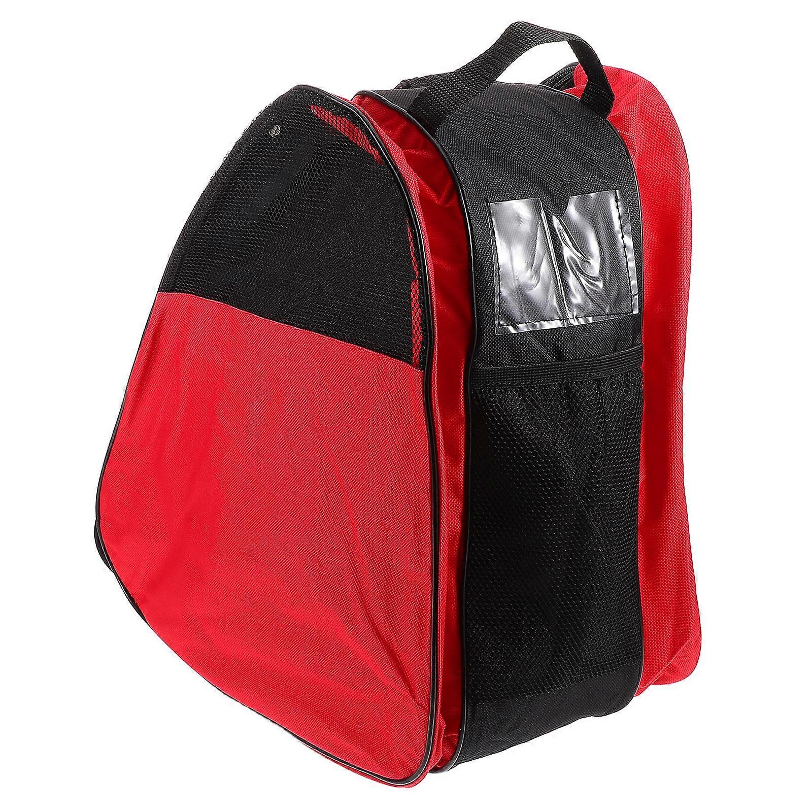 Portable Roller Skates Bag for Women and Men – Lightweight Durable Storage with Backpack and Shoulder Carry Options for Inline and Ice Skating