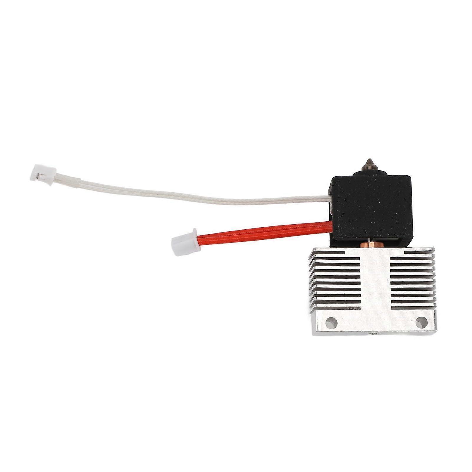 One Hole Hardened Steel Nozzle Hotend Kit with Heatsink for Neptune 4 Pro 3D Printer