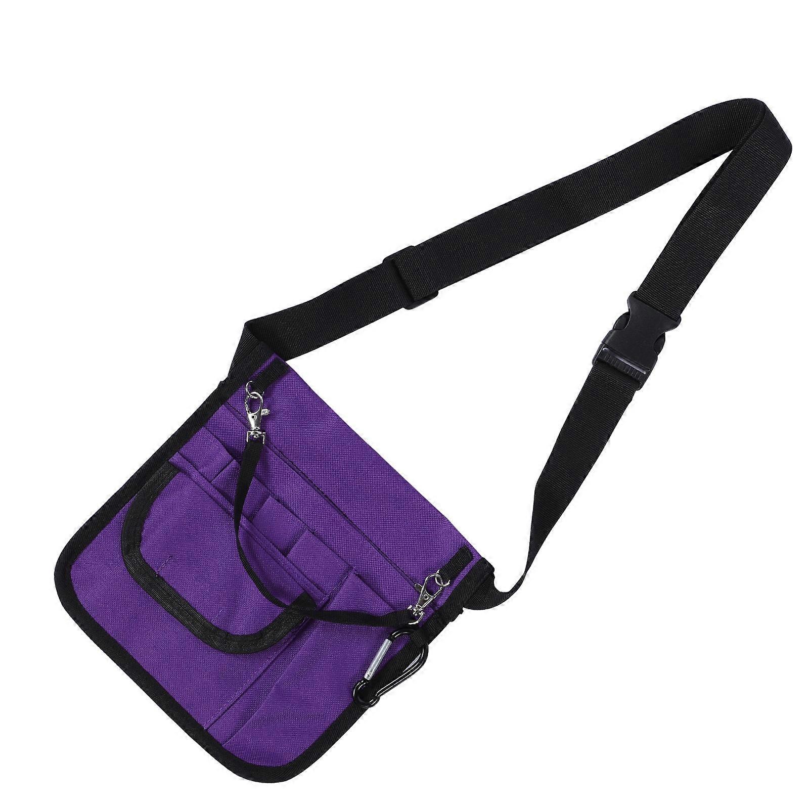 Utility Waist Tool Pouch Multi Functional Tool Storage Waist Bag Scientific Design 600D Polyester 22x21cm 1Pc