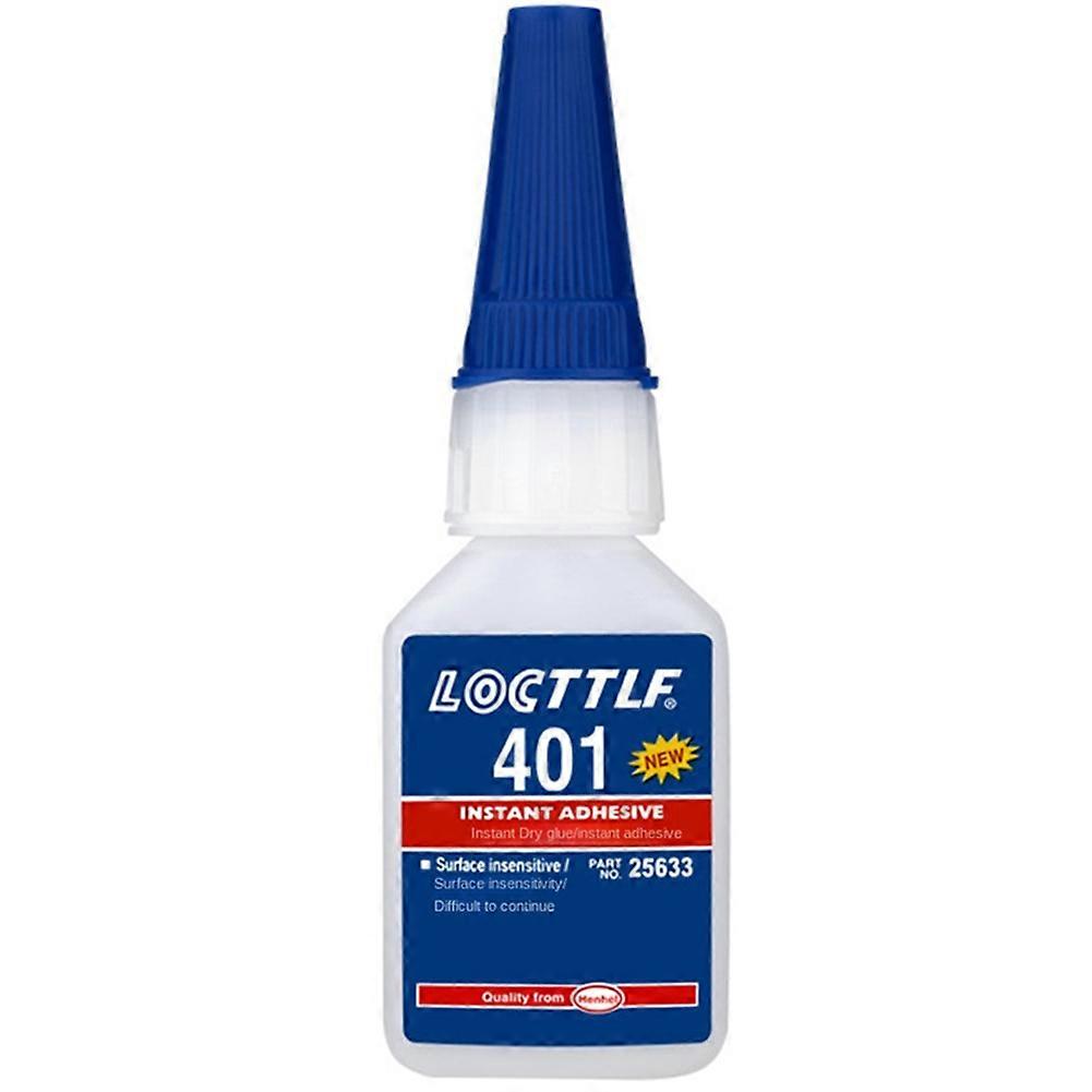 20ml 401 Instant Stark Superlim Universal Superglue Mäktig Instant Lim För Harts Keramisk Metall Glas Snabbtorkande
