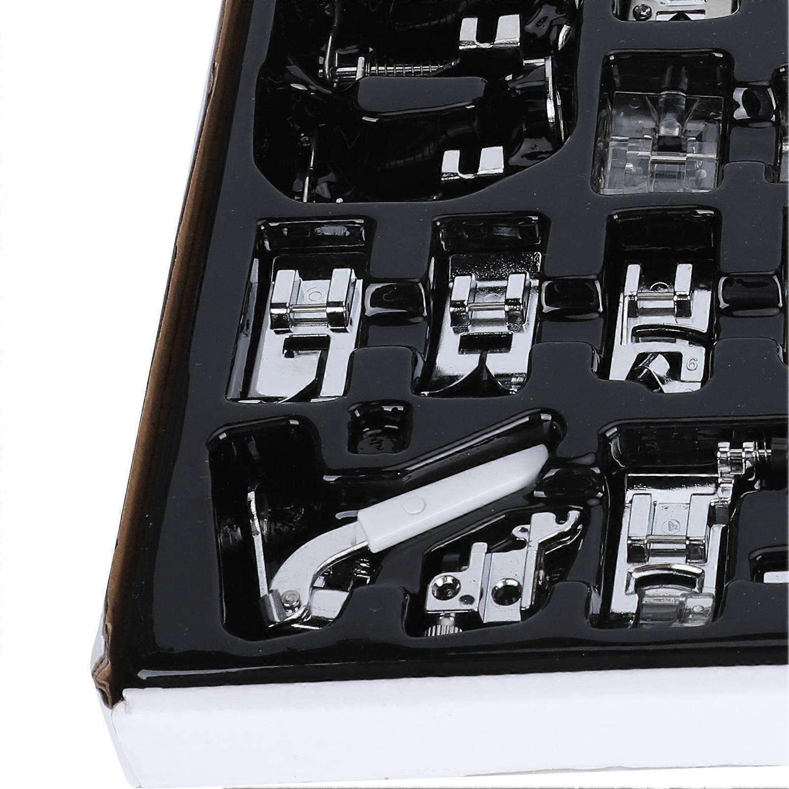 82Pcs Sewing Machine Presser Foot Set MultiFunction Specifications Accessories for Home