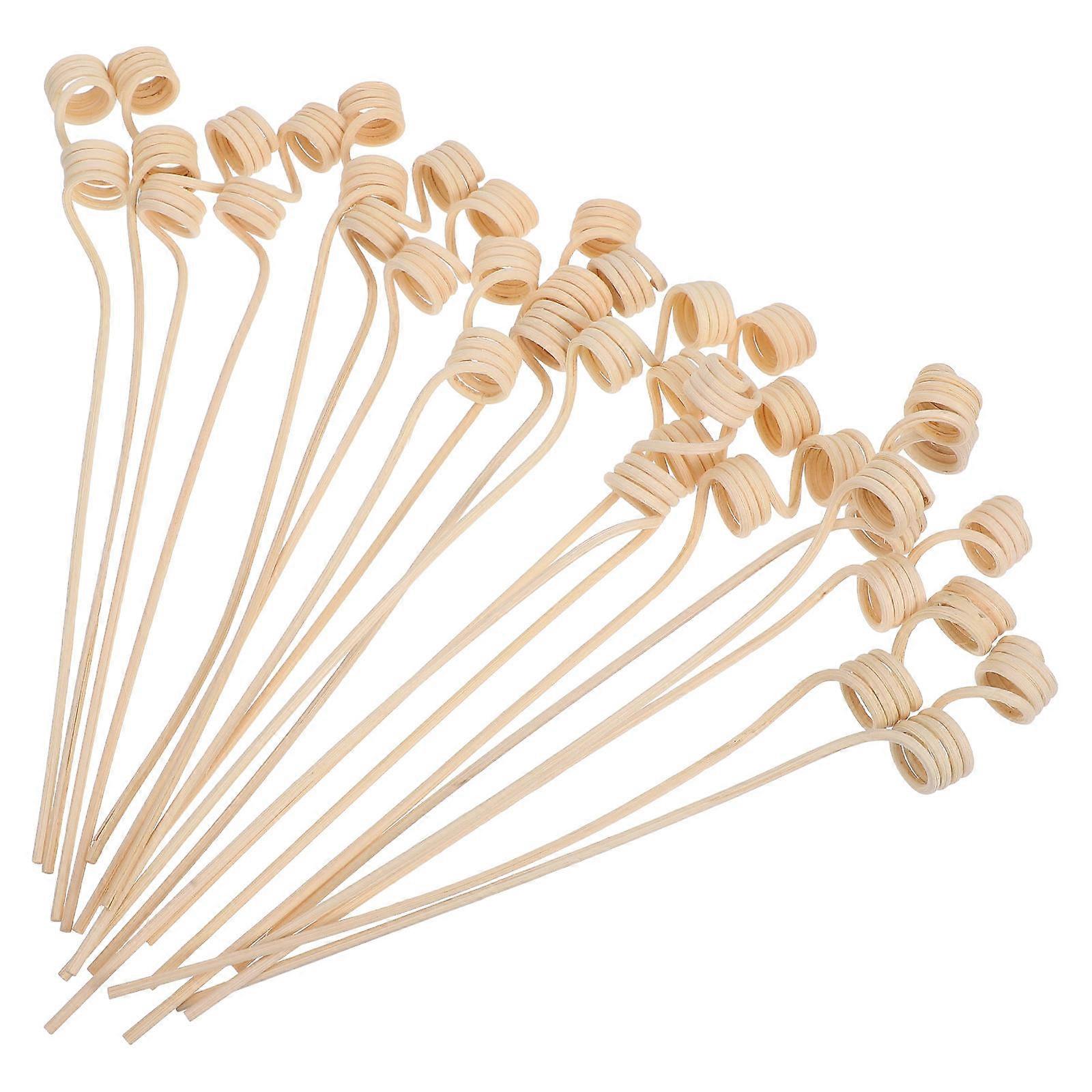 Golden Fabric Diffuser Sticks for Perfume Diffusion Ideal for Aromatherapy 20PCS Wavy Design Fits