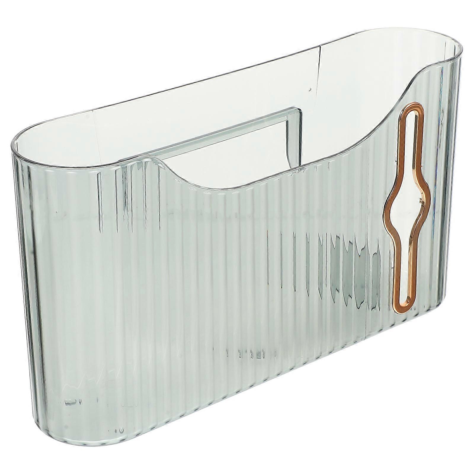 Waste Bag Holder for Storage Constructed with PET Material Green Color Fits All Standard Sizes