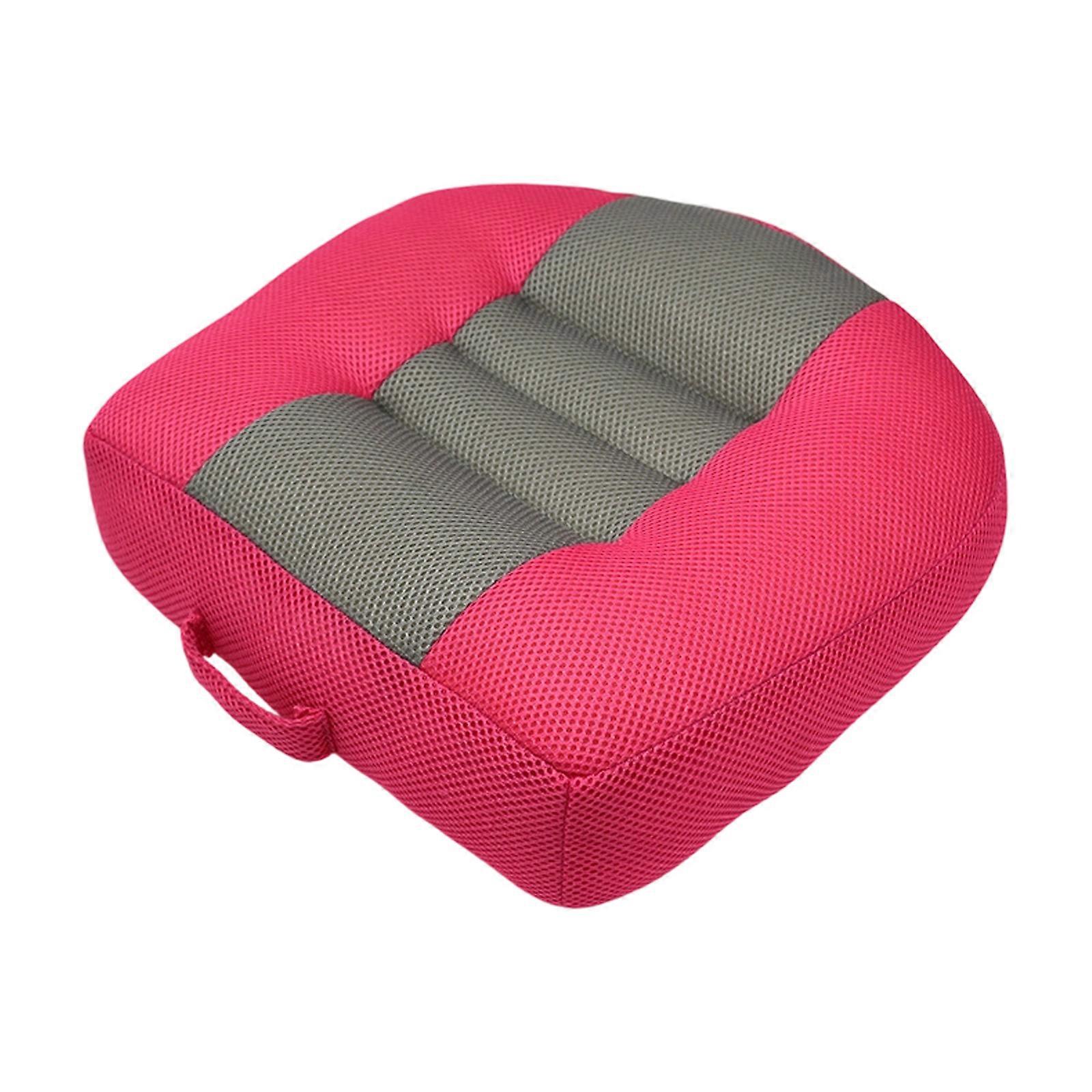 Driver View Enhancement Cushions Height Increase Breathable Mesh Not Deformation Support Not Slip Car Seat Pad for Car Multicolor