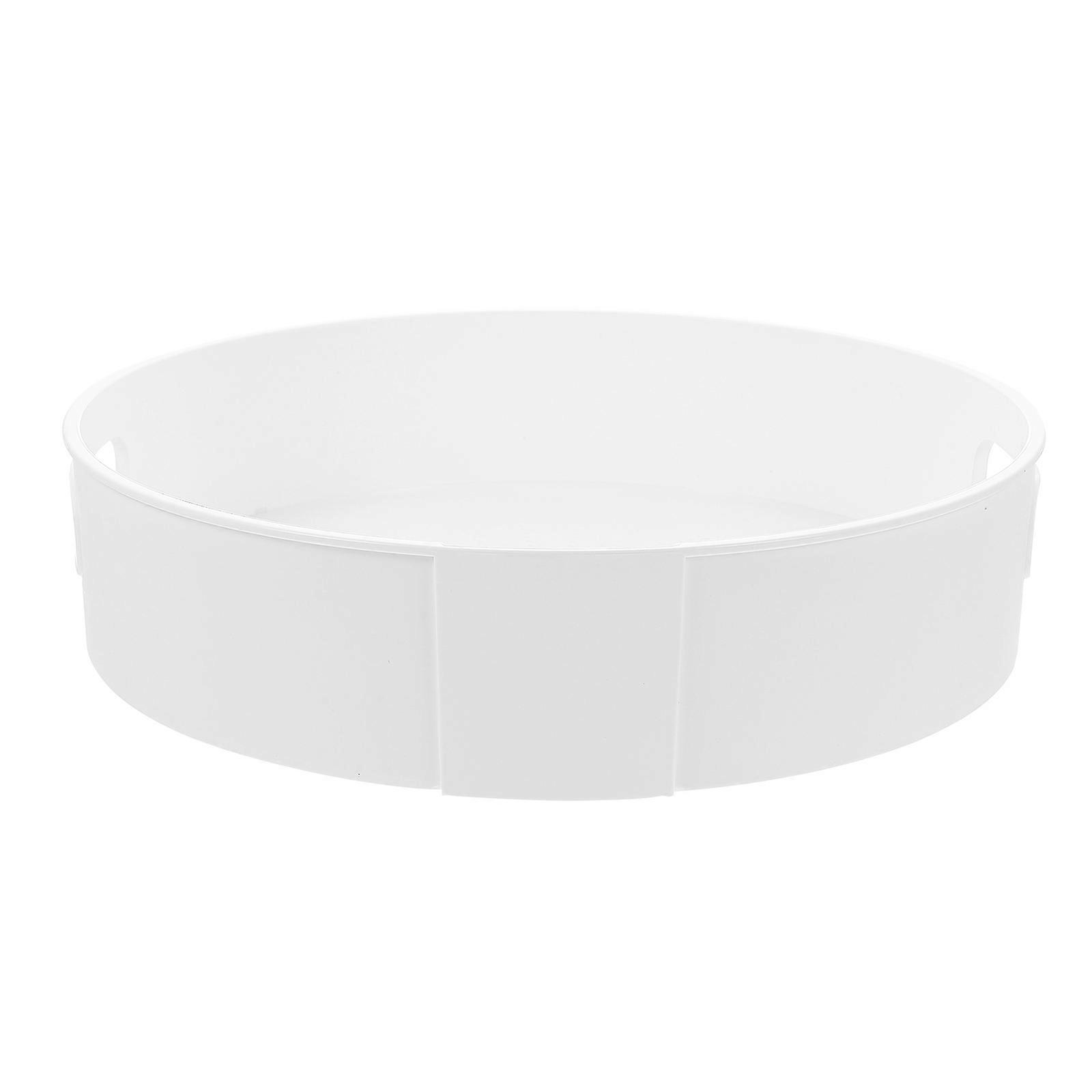 Kitchen Spice Holder Multi-function Spice Jar Container Round Shape 26X26X7CM 1Pack