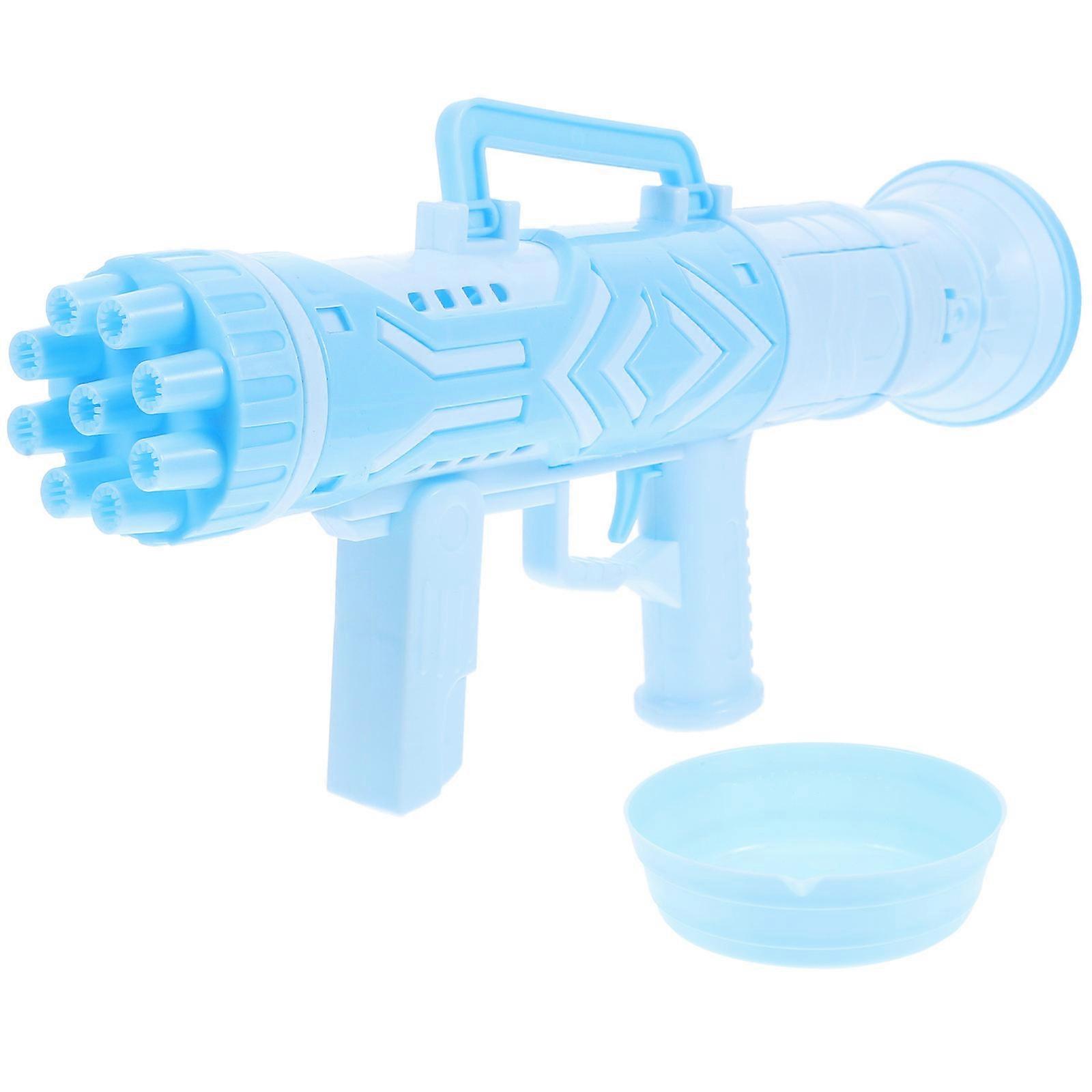 Children's Bubble Maker Lightweight Electric Bubble Maker Designed For Beach Fun Featuring Blue Color And 1Pack