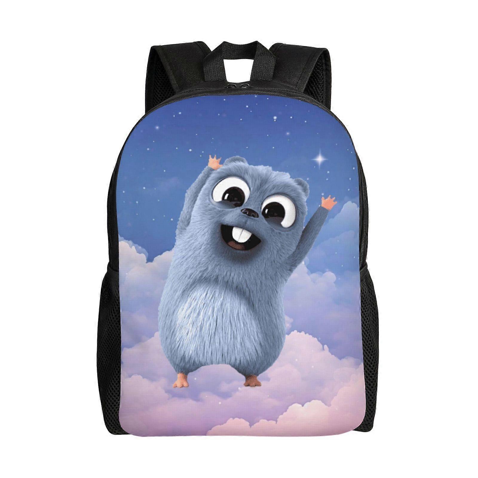 Grizzy and the Lemmings للجنسين حقيبة كمبيوتر محمول حقيبة مدرسية حقيبة طالب جامعي حقيبة نهارية أساسية خفيفة الوزن للبالغين Te-XTYD1038