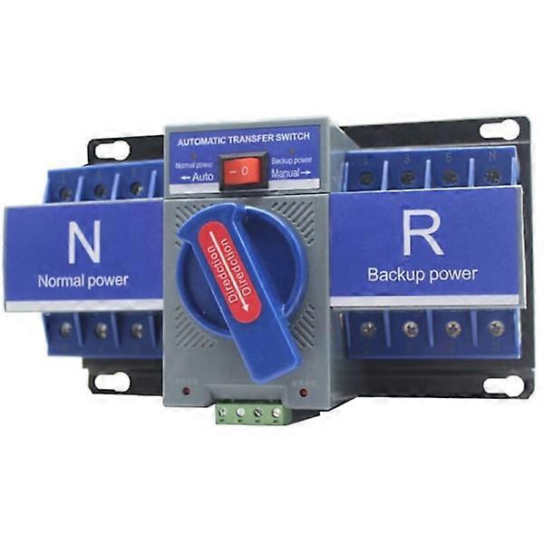 63A 4P Automatic Transfer Switch Double Power Automatic Transfer Switch with Electromechanical Lock Protection 220V
