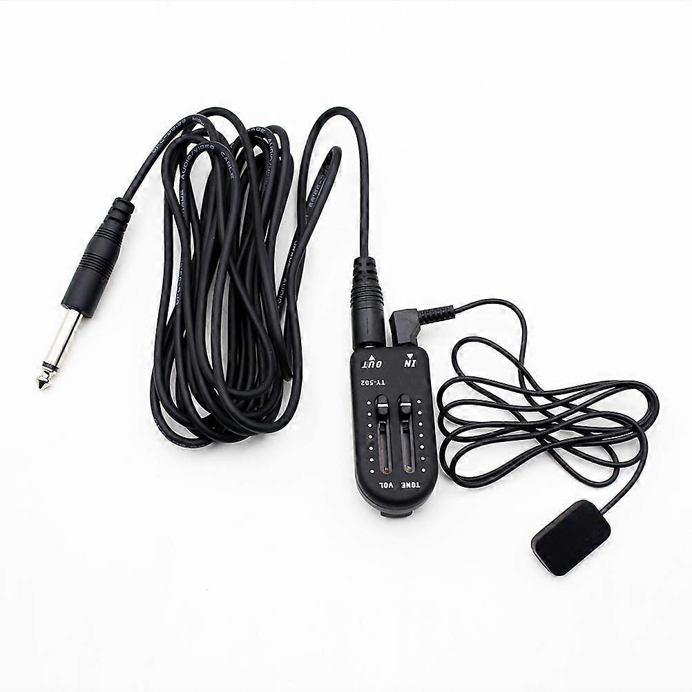 Instruments Pickup Professional Violin Musical Instrument Pickup Black For String Instruments 1Set