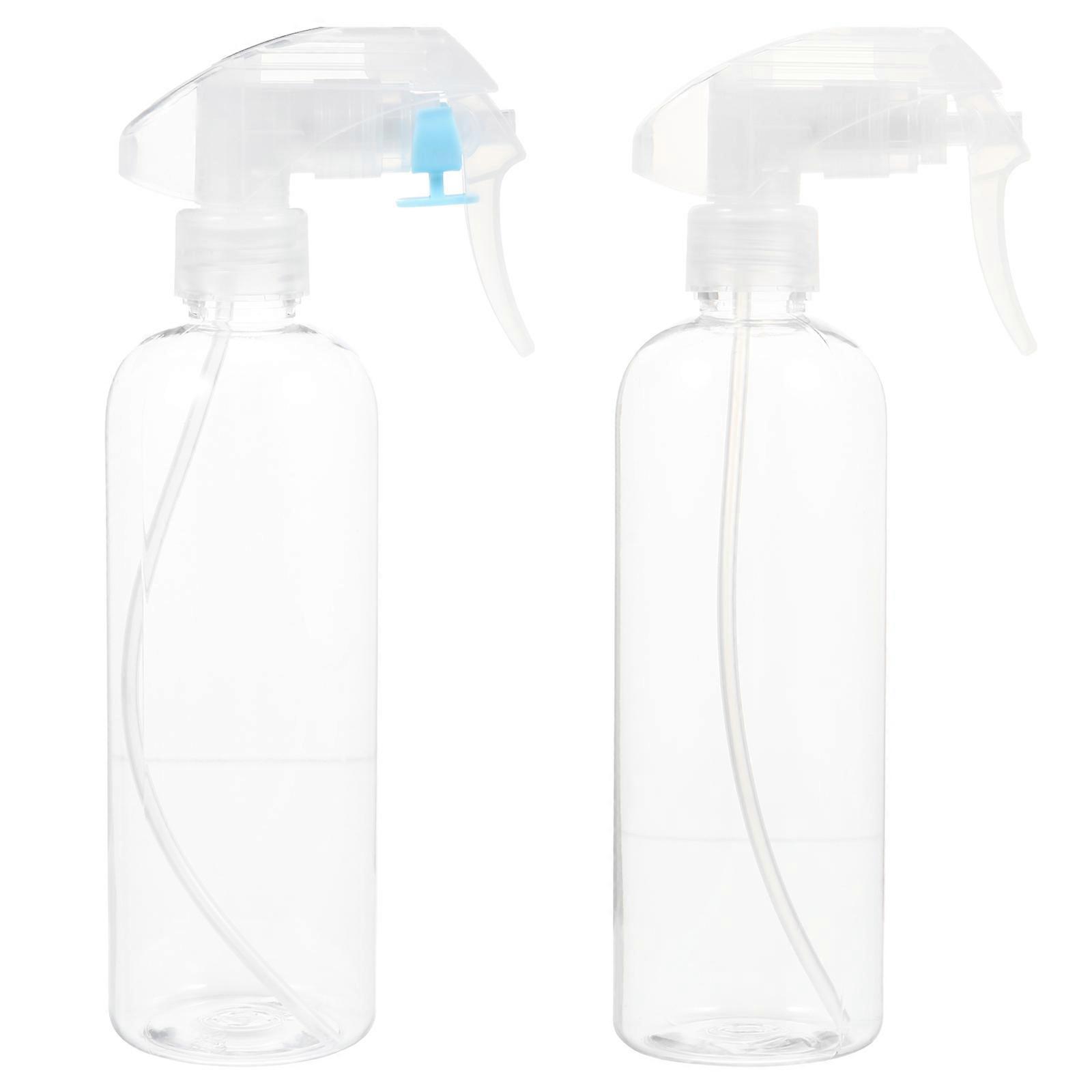 Refillable Sprayer 300ML Fine Mist Sprayers For Gardening Practical Design Transparent 2Pcs