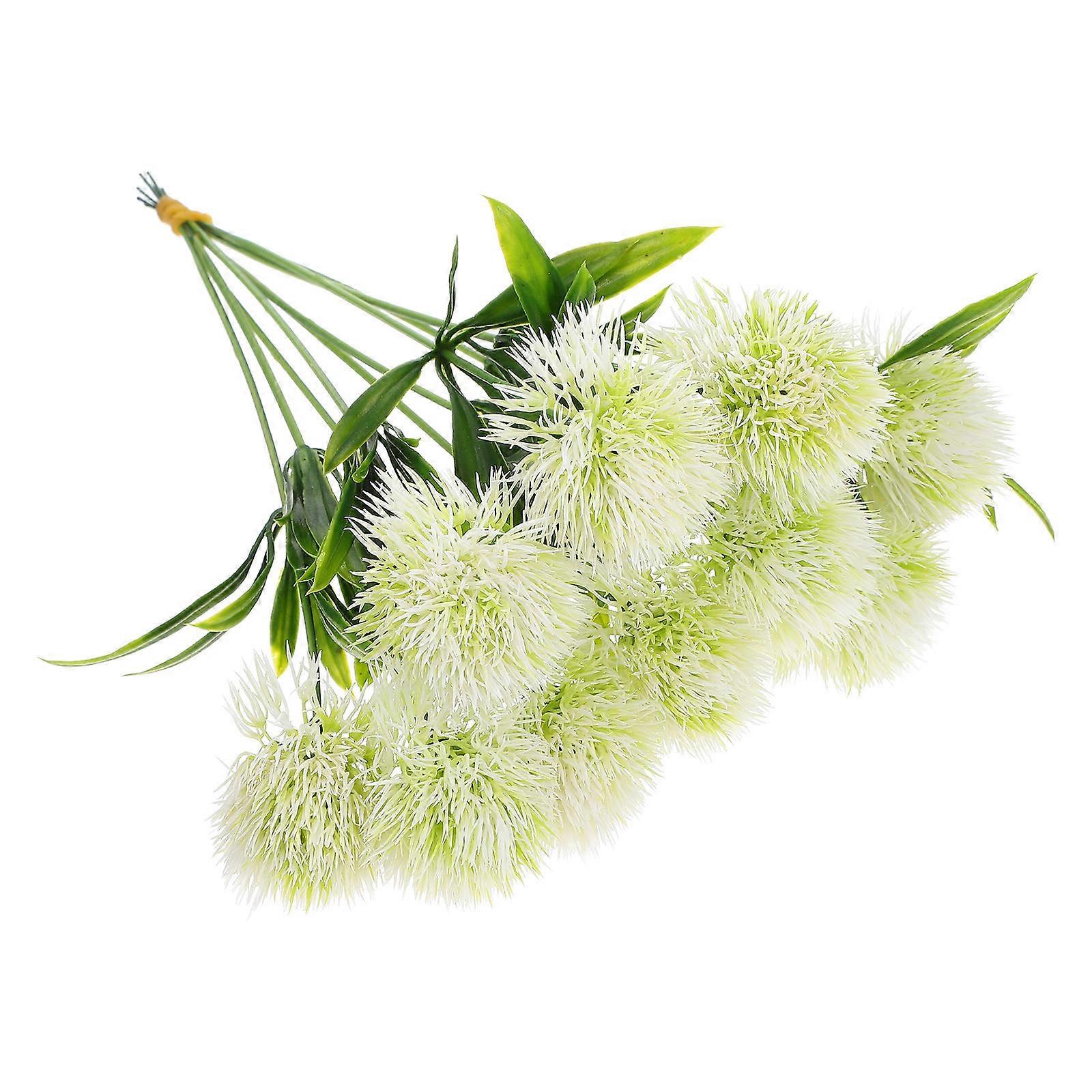 10pcs Elegant Artificial Dandelion Flowers for Home Decor – Realistic Faux Dandelions for Weddings, Parties, and Banquets – Easy to Maintain