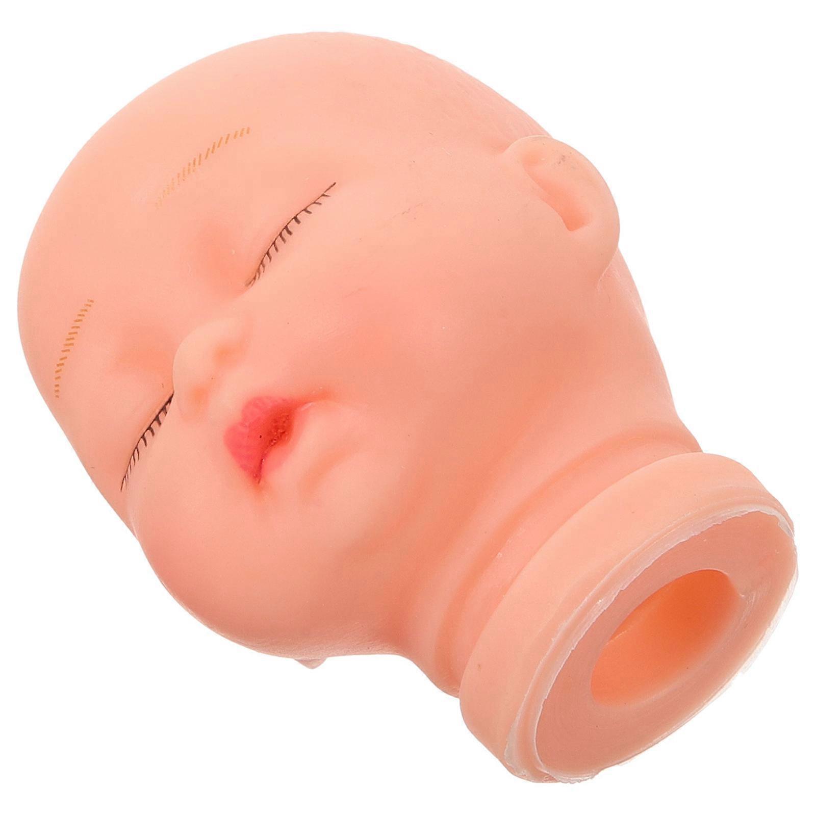 Mini Doll Head for Crafts, DIY Projects, Home Decor & Dollhouse Play – Unique Decorative Mannequin Design