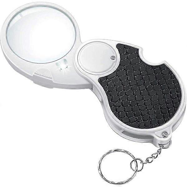 Magnifying Glass with Light, Illuminated Magnifier, 5X Handheld, reading aid.