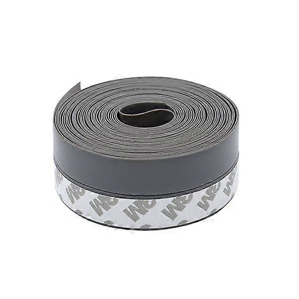 Silicone Door Window Seal 10m (35mm, Gray) Weather Stripping for Doors and Windows.