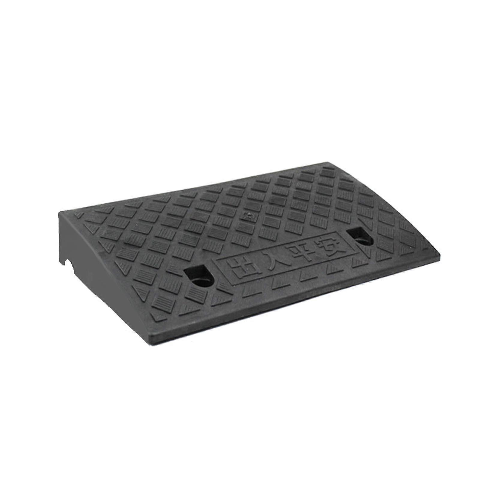 Bordsteinrampe Triangular Mat, Non-Slip, Lightweight, Sturdy Car Step Ramp for Parking on Steep Inclines