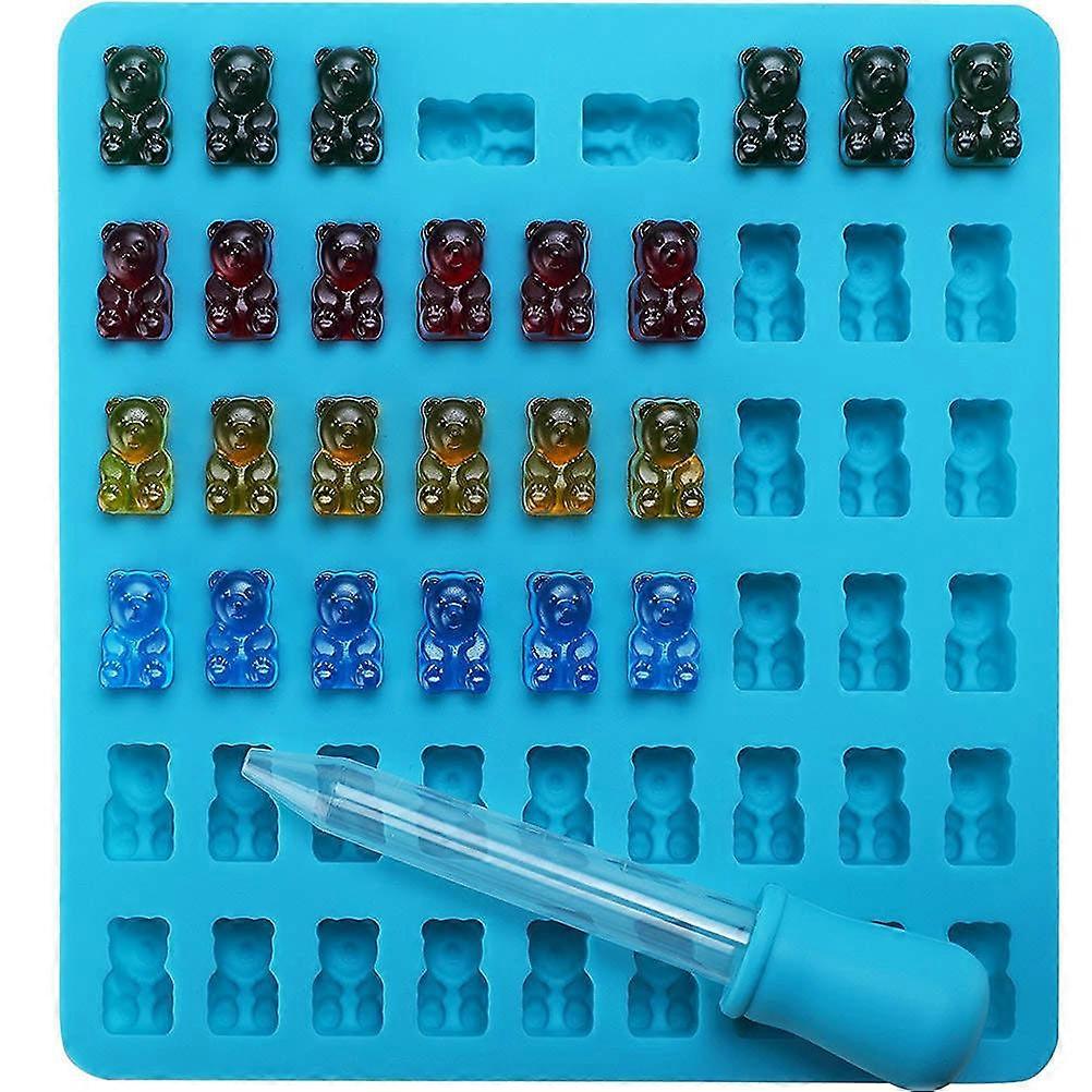 Silicone Chocolate Mould 1Pc Designed For Easy Bear-Shaped DIY Candy Making Suitable For Housewives And DIY Enthusiasts