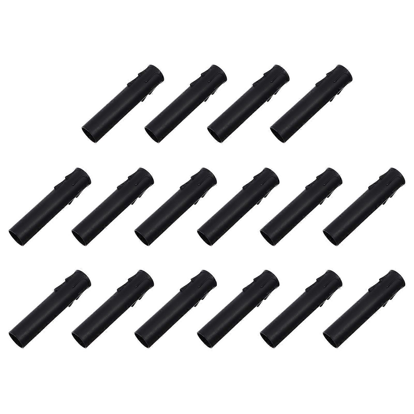 20pcs Candle Socket Covers for Candelabra Base Plastic Sleeves