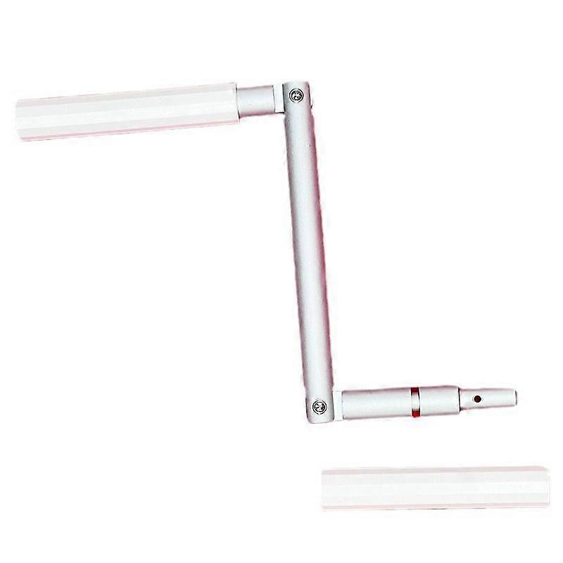 Poignée de manivelle de fenêtre : Poignée d’ouvre-porte ergonomique à commande manuelle d’auvent - Remplacement de la manivelle de fenêtre en métal pour les espaces commerciaux à domicile