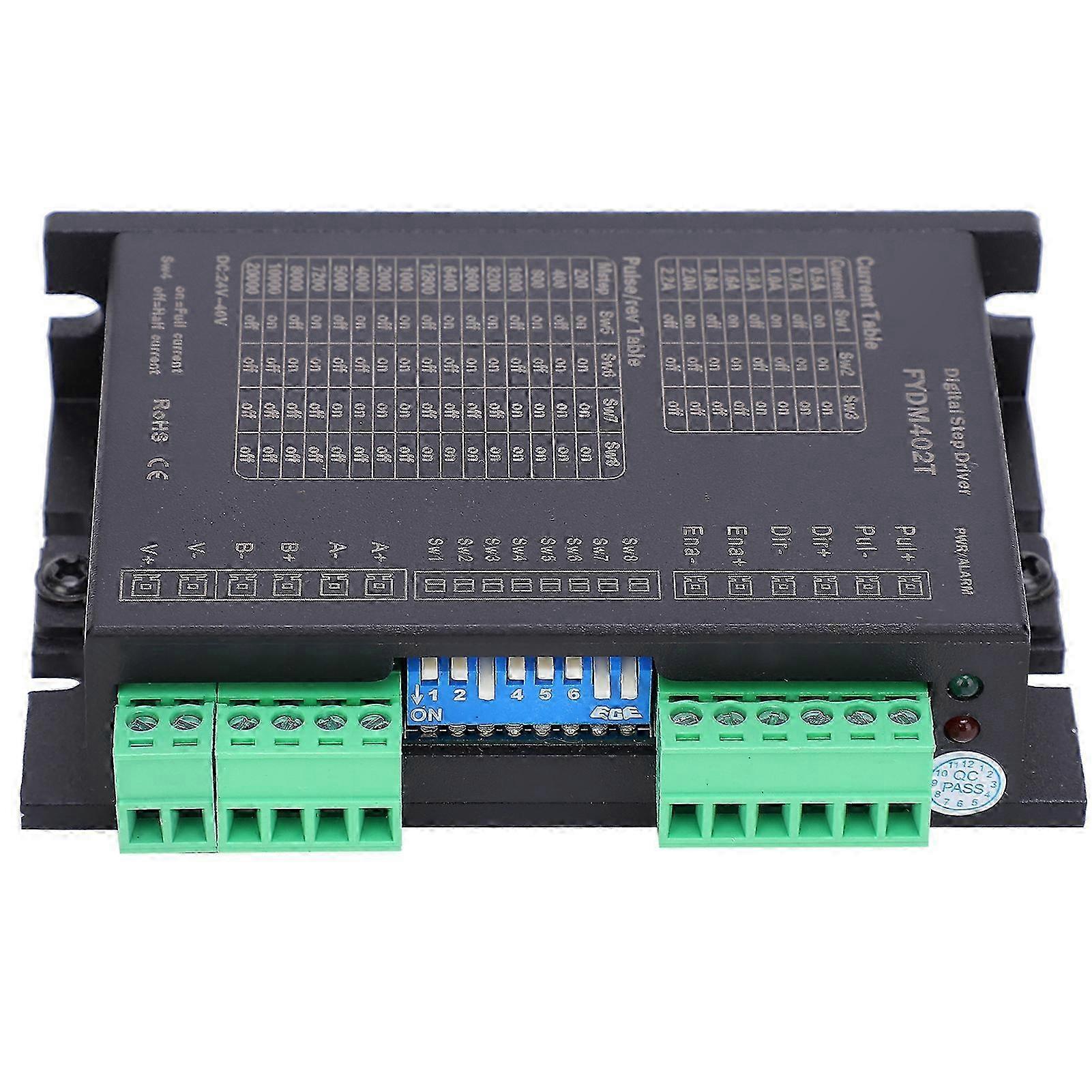 2025 Two-phase stepper motor driver suitable for 20/28/35/42 series, powered by DC 24 - 40V