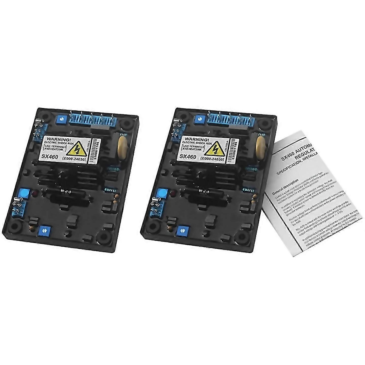 For 2pcs sx460 for generator avr automatic voltage regulator alternator part power stabilizer