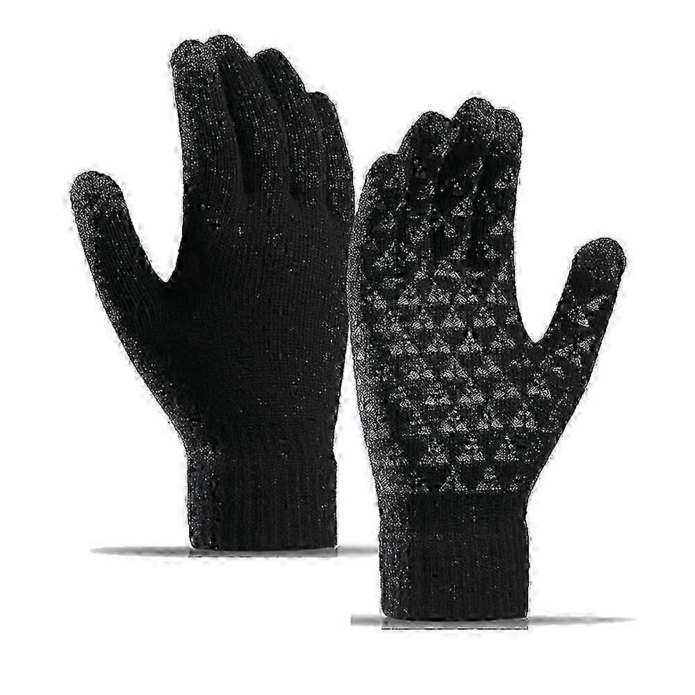 Pekskärmsskydd varma ullhandskar