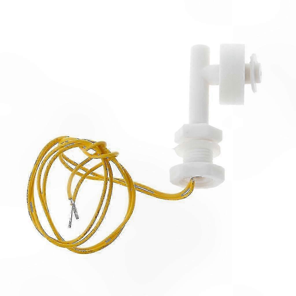 White PP Right Angle Float Switch for Liquid Level Sensing