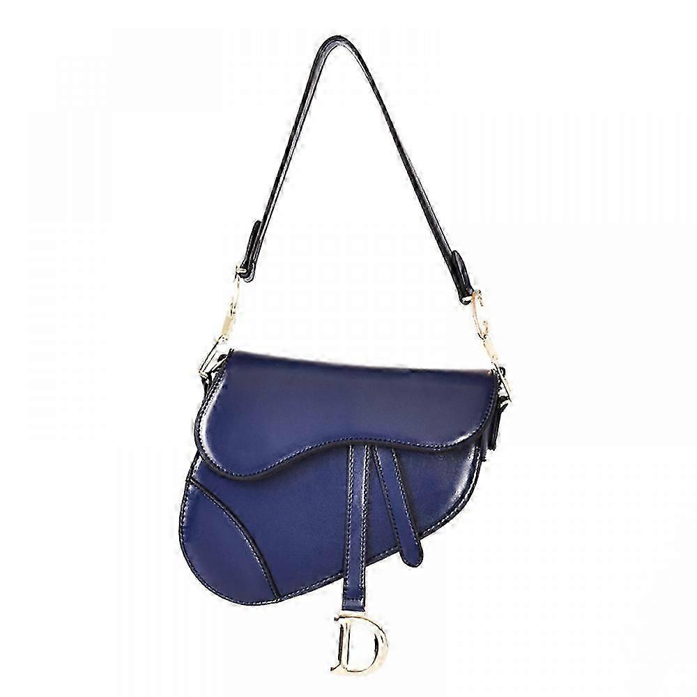 Women Saddle Shoulder Bagblue