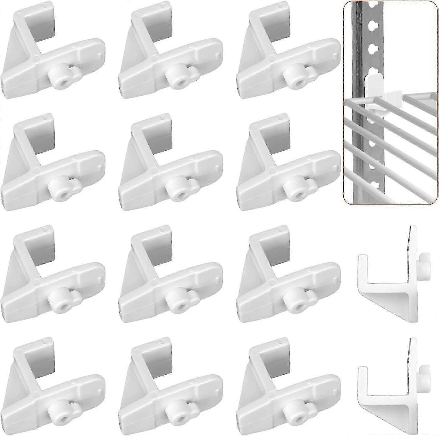<a>14pcs Plastic Refrigerator Shelf Clips, Freezer Shelf Clip Cooler Shelf