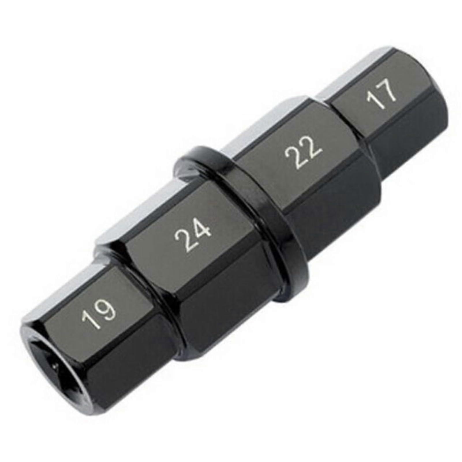 Front Spindle Tool for 1050 Tiger with 4-in-1 Hex Socket Screwdriver for Motorcycle Tire Replacement, 17-24mm Compatibility