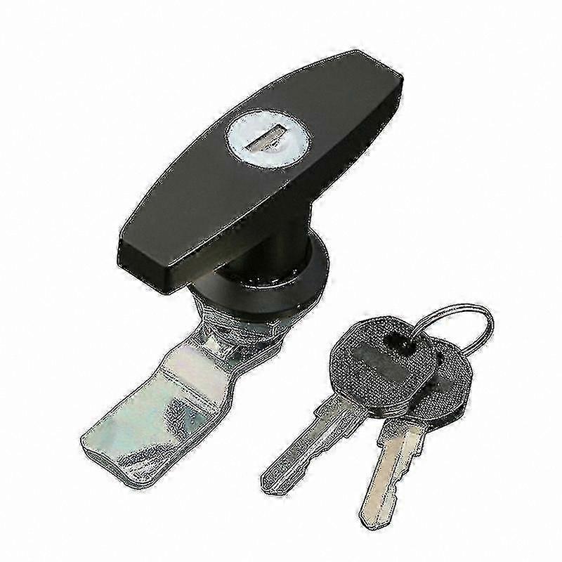Universal T-Handle Lock for Trailer, Caravan, RV, Truck, Canopy, Toolbox Door Latch