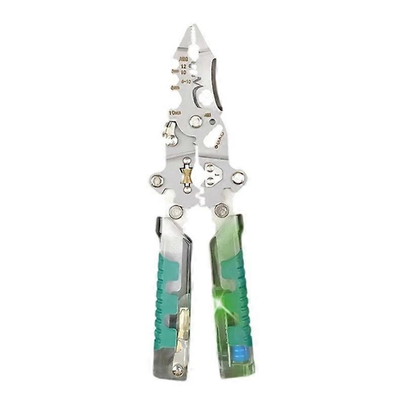 DIY -Portable Multi-Functional Fold Wire Stripper Scissor With Electrical Test