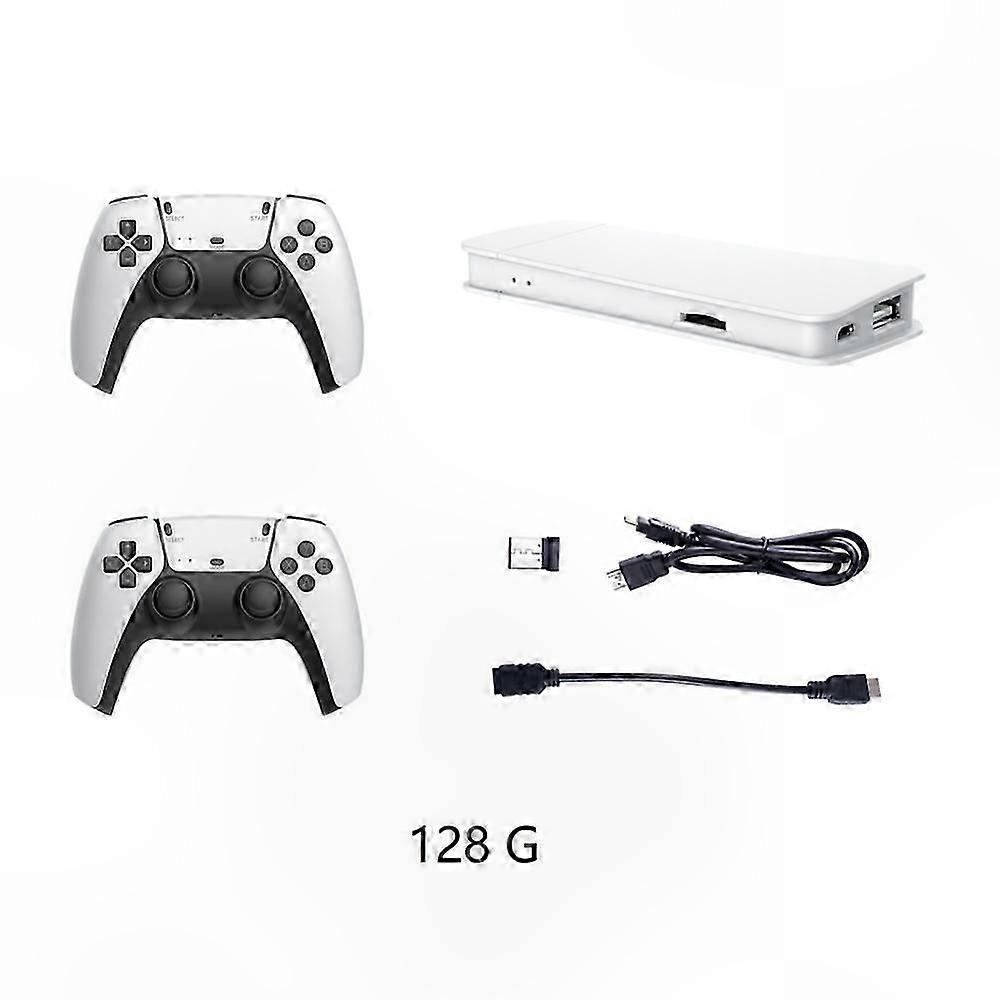 Portable Retro Gaming Device with 128GB Memory, 30000+ Built-in Games, 20+ Emulators, and Wireless 4K Support