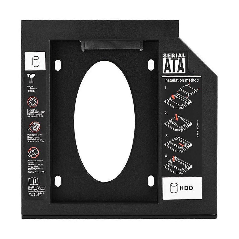 2.5" SATA HDD SSD Enclosure Hard Disk Drive Bay Caddy Optical DVD Adapter for Laptop 9.5mm