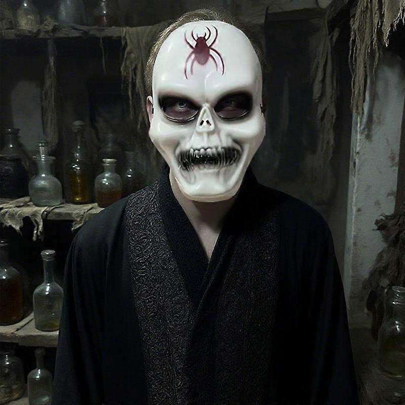 Halloween Full Face Mask Spider Ghost Head Scary Makeup Cosplay