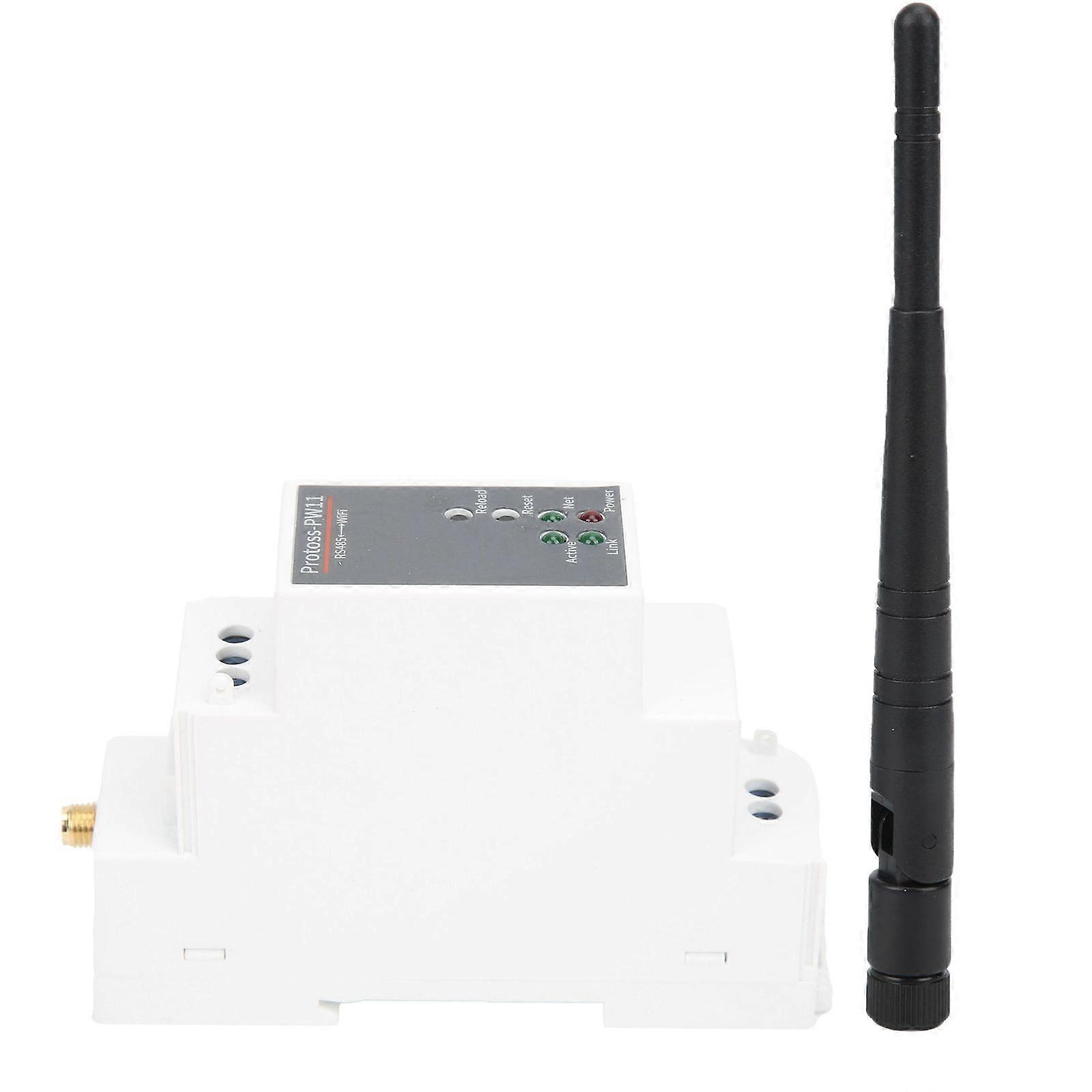 RS485 to WIFI Ethernet Serial Server Rail Mounting for Mbed System 9-50VDC PW11-M