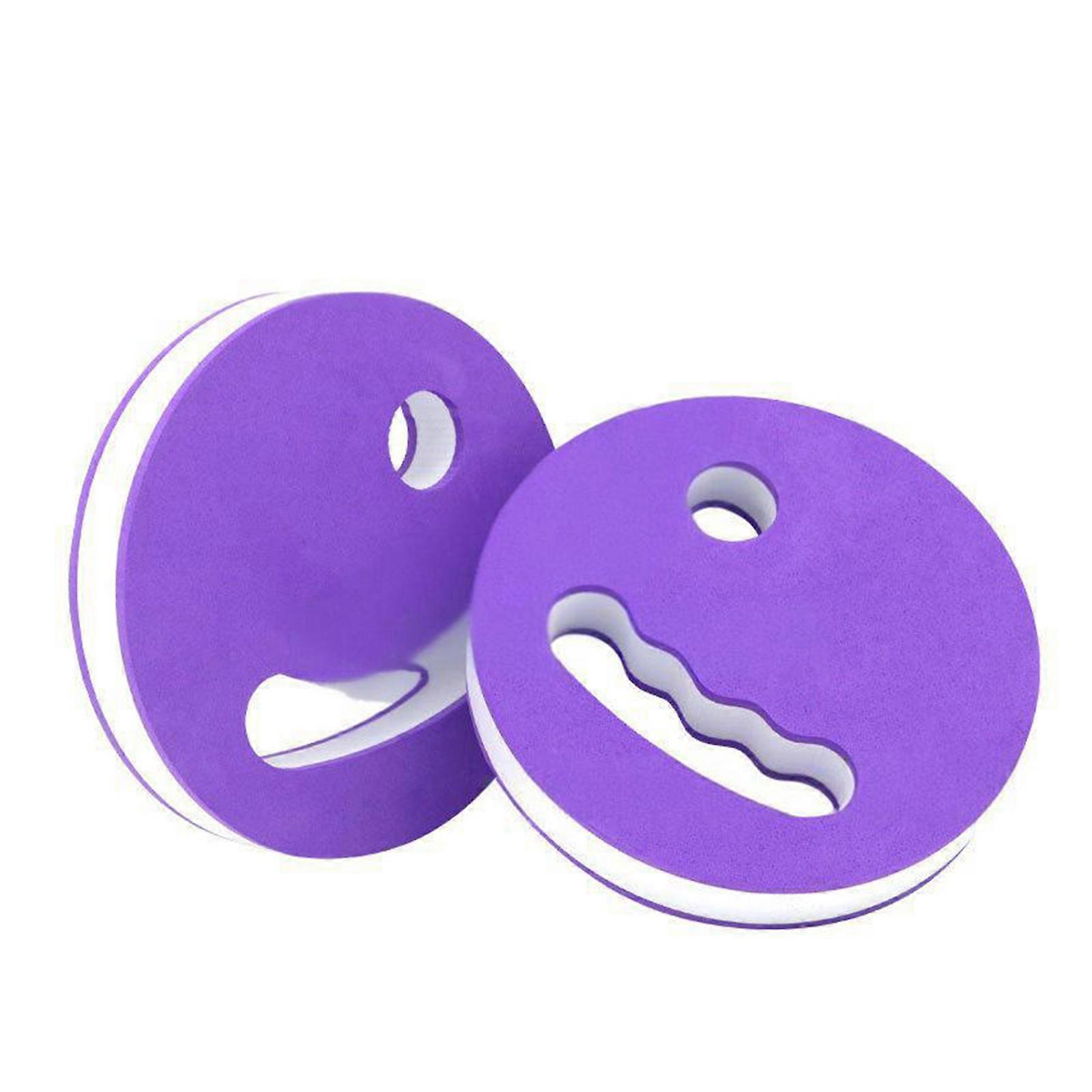 Durability Floating Resistance Equipment with Ergonomic Hand Grip Floating Pad for Fitness Exercises  Purple