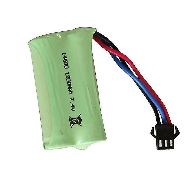 14500 Lithium Battery Pack 7.4v for Electric Toy Climbing Car with Remote Control, Off-road Vehicle, SM-3P Connector