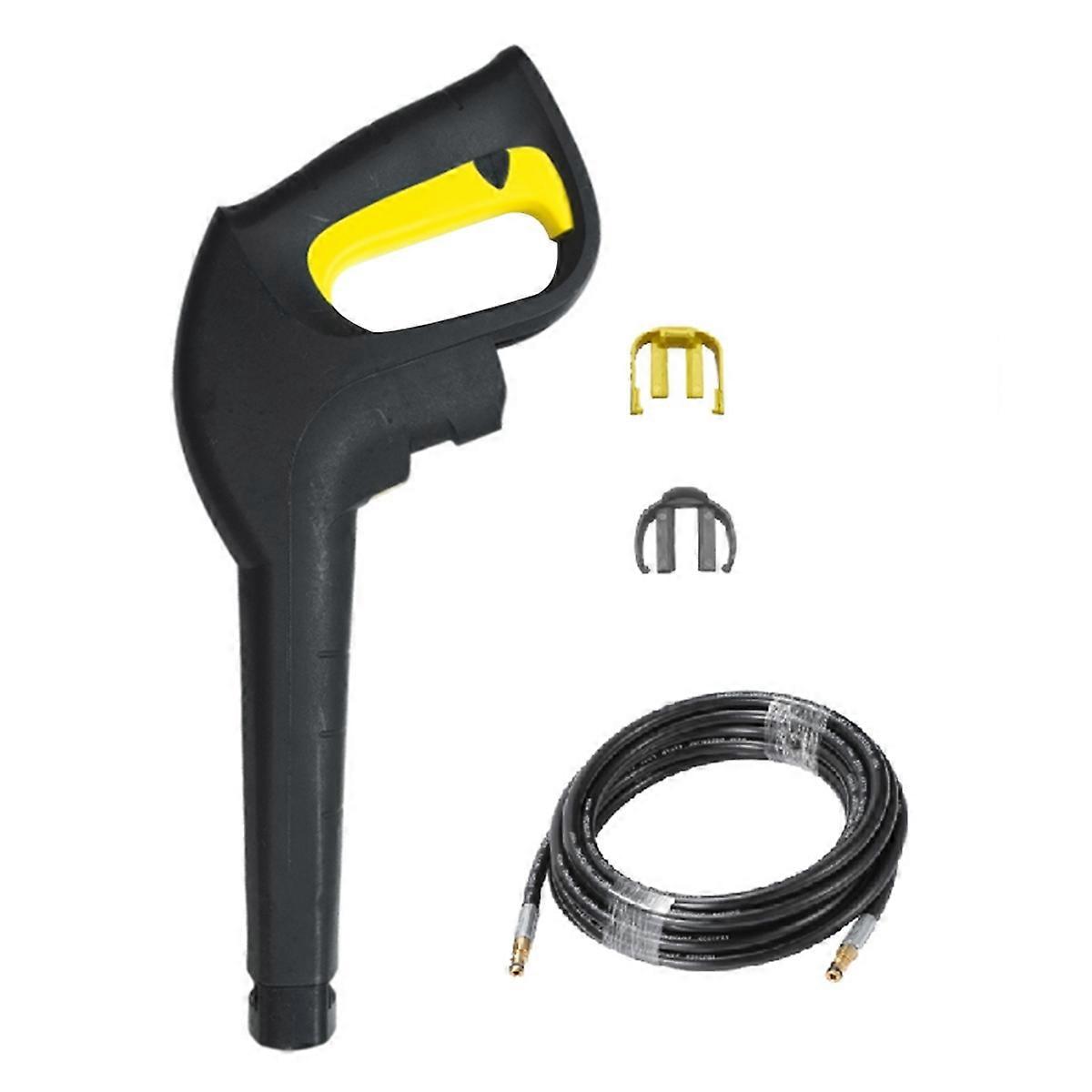 For K2 K3 K5 High Pressure Water Handle with 5M Water Cleaning Hose and O-Ring Set Pressure Washer Accessory