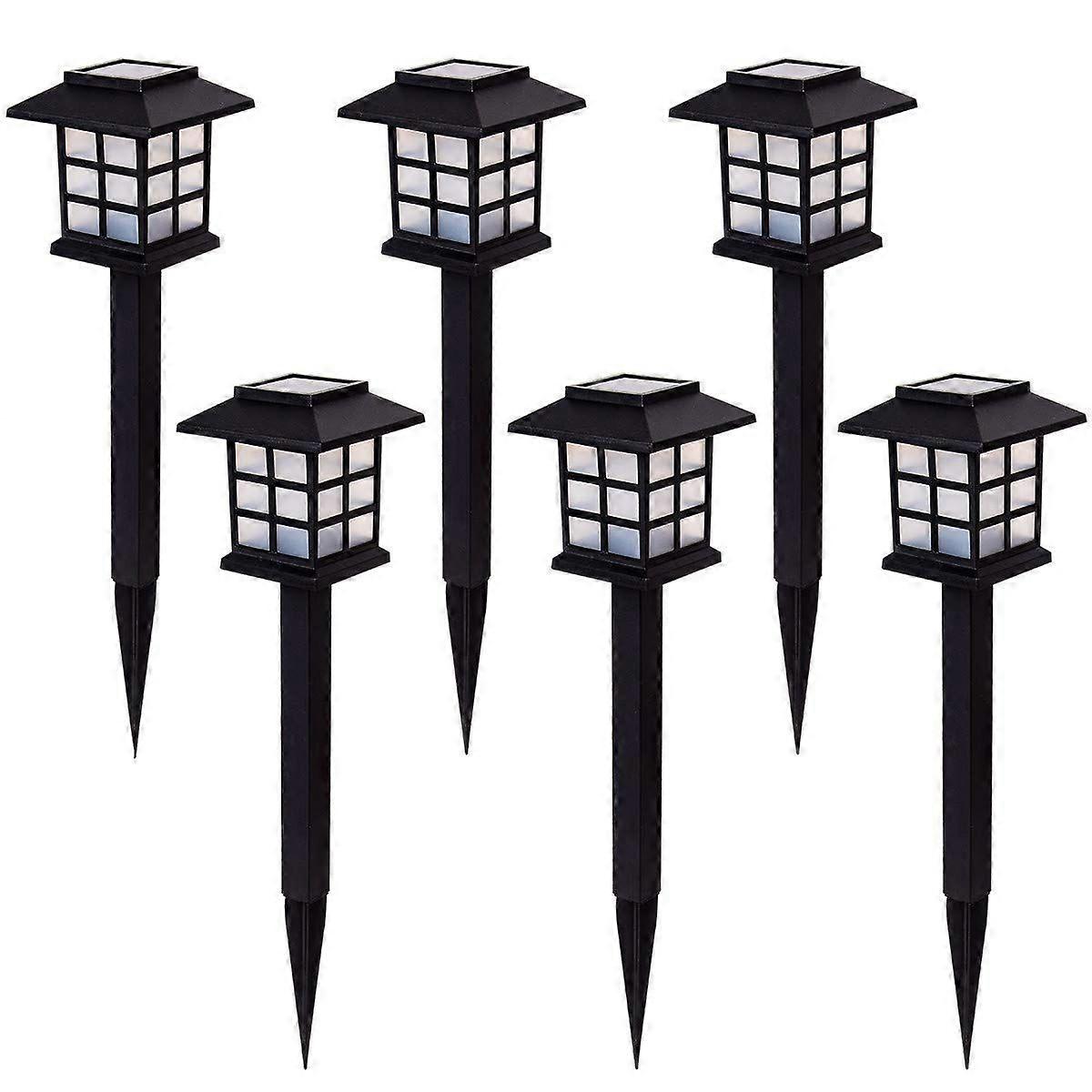6pcs Solar Pathway Light