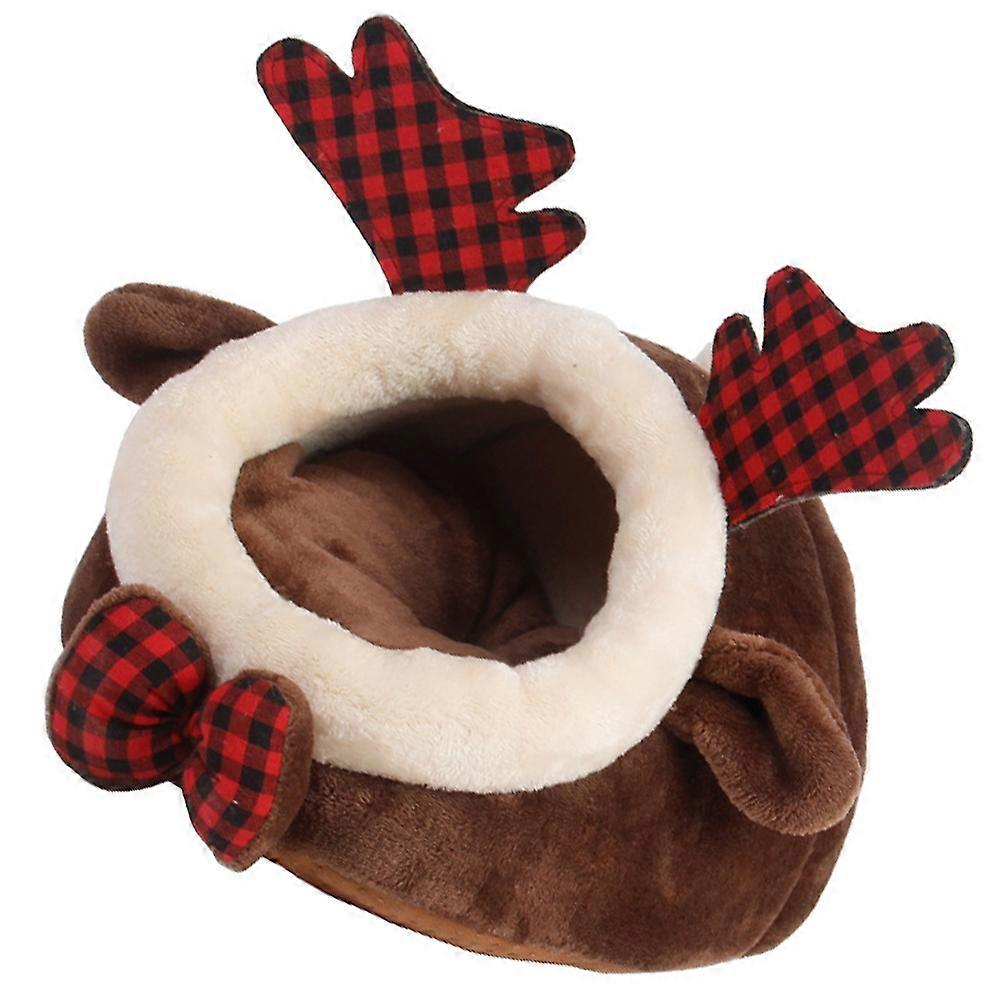 Indoor Use Warm Hamster Bedding Cave For Small Pets Offering Security And Warmth In 1Pcs