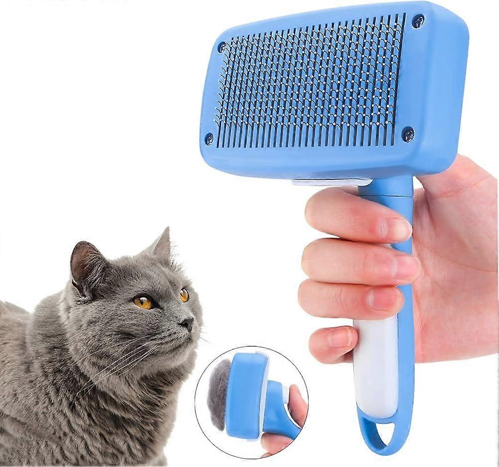 Dog brush, cat brush, pet brush for short and long hair, undercoat brush,