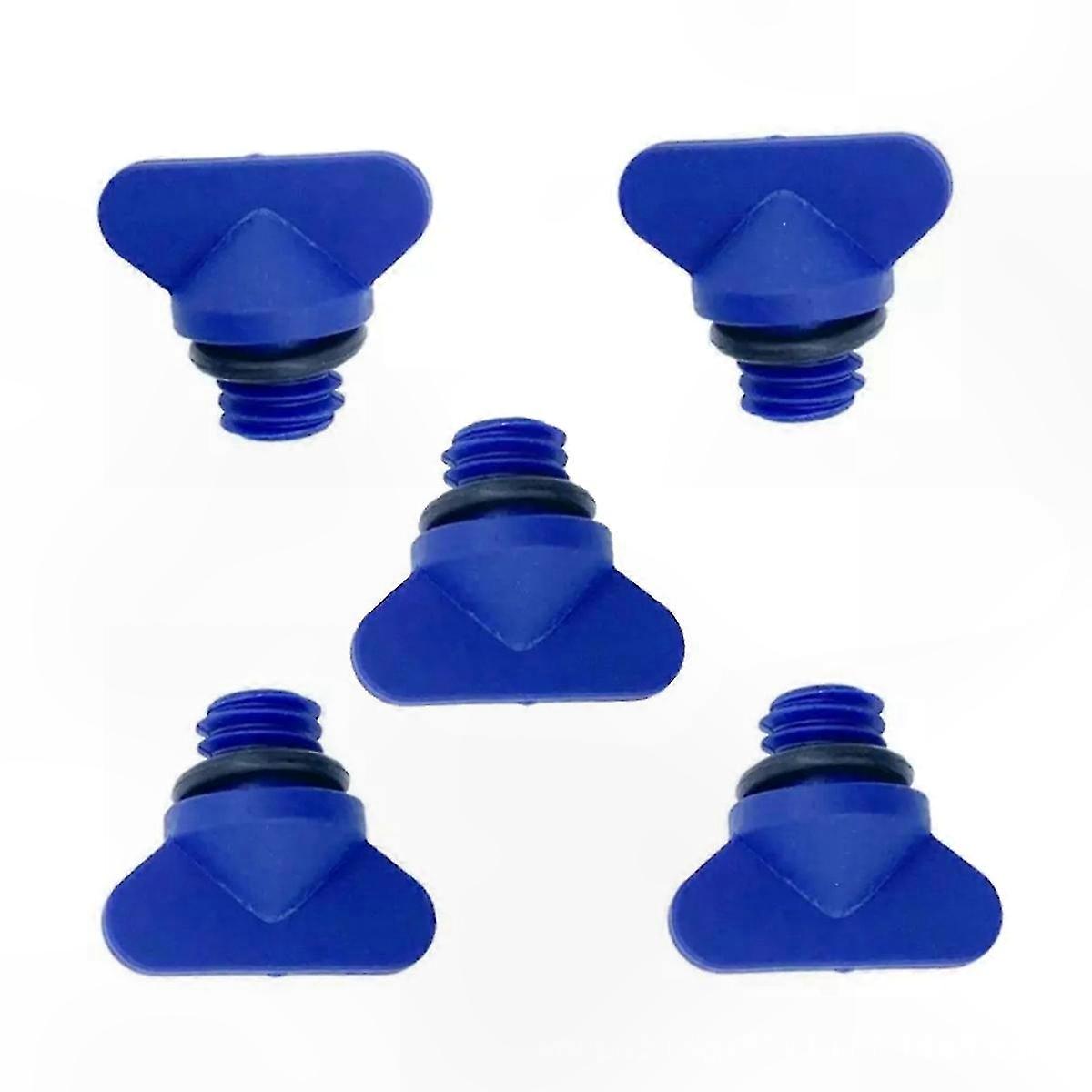 5Pcs Engine Block Drain Plug Kit for Compatible Equipment