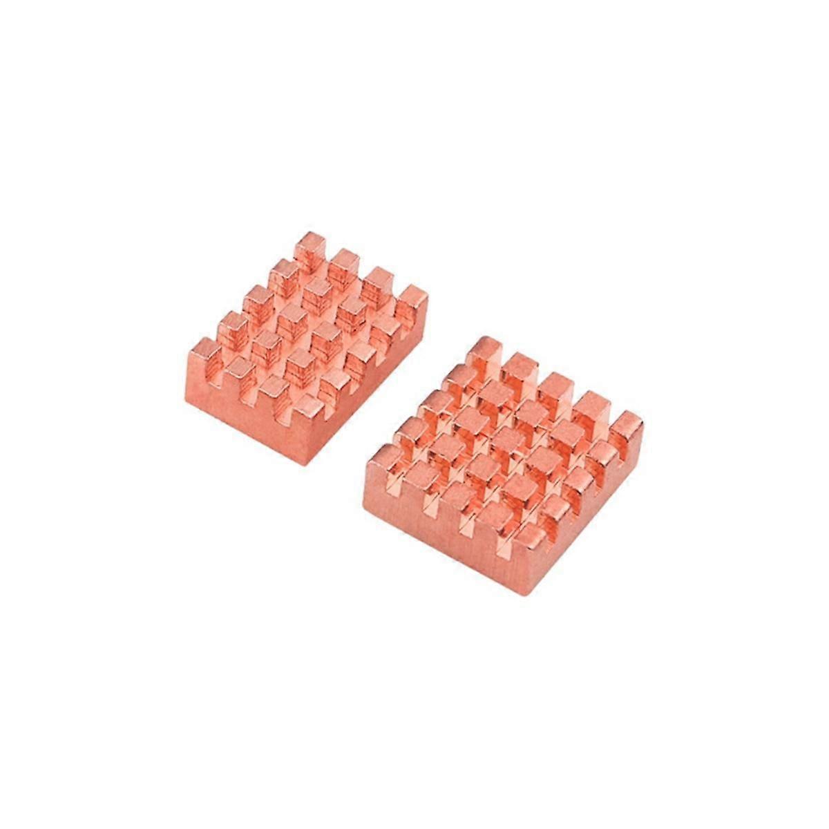 For OrangePi Zero 2W Pure Copper Heat Sink for OrangePi CPU Motherboard Cooling Multi-Functional He
