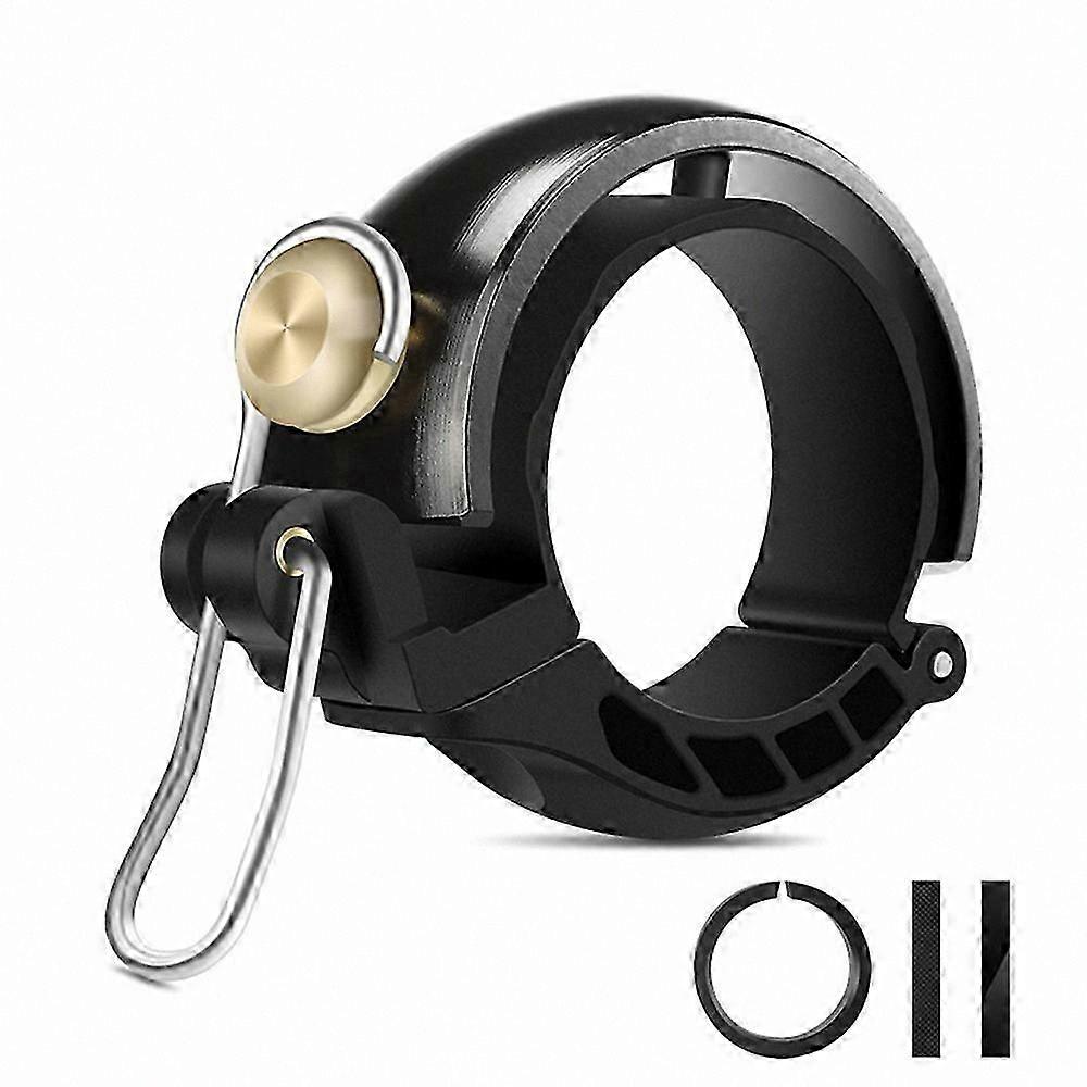 Bicycle Bell with Adjustable 22.2-31.8mm Diameter for Mountain and Road Bikes Loud Sound Handle Accessory