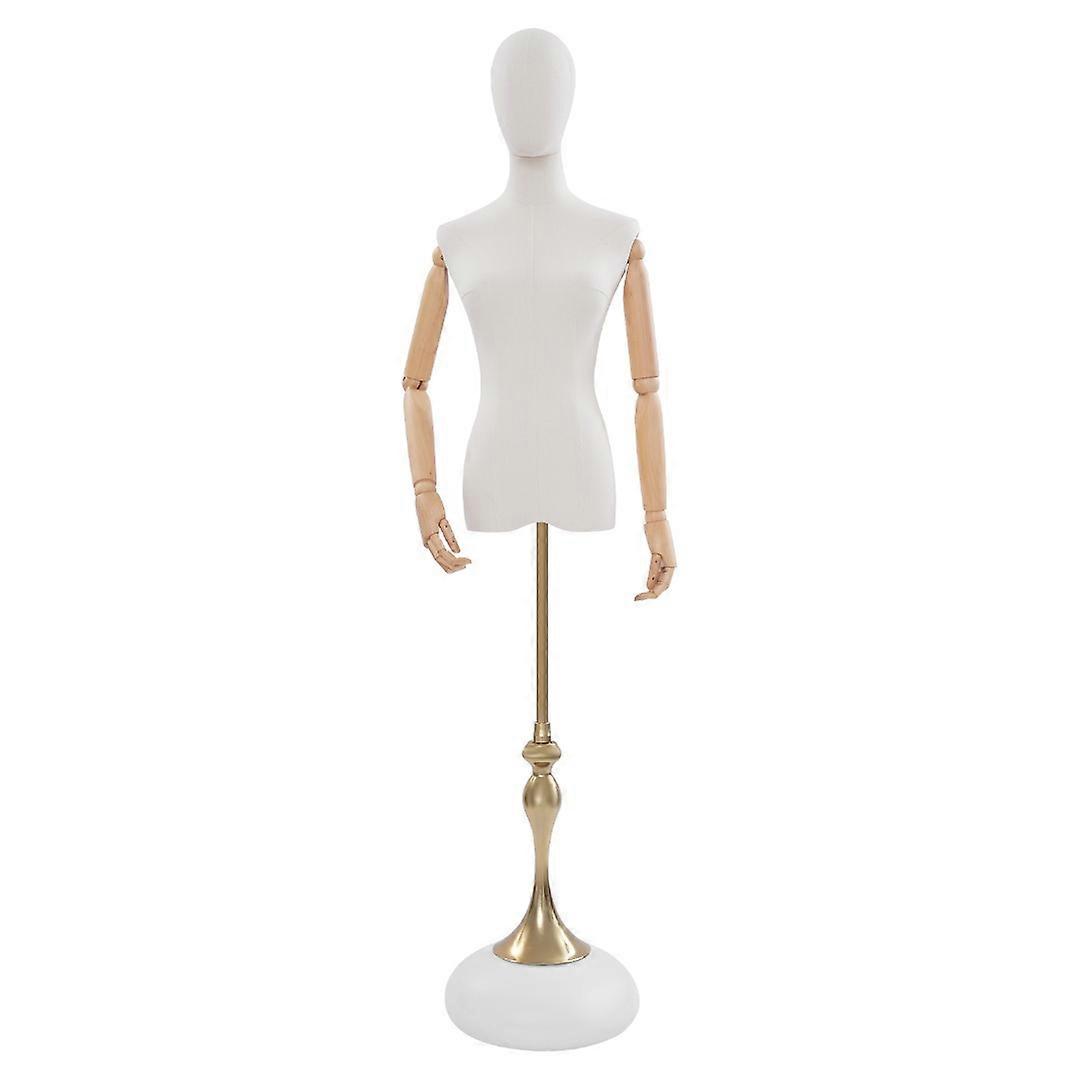 140-200cm Kleiderform Verstellbare abnehmbare Schneiderpuppe Display Modell Flexible Pose Schaufensterpuppe