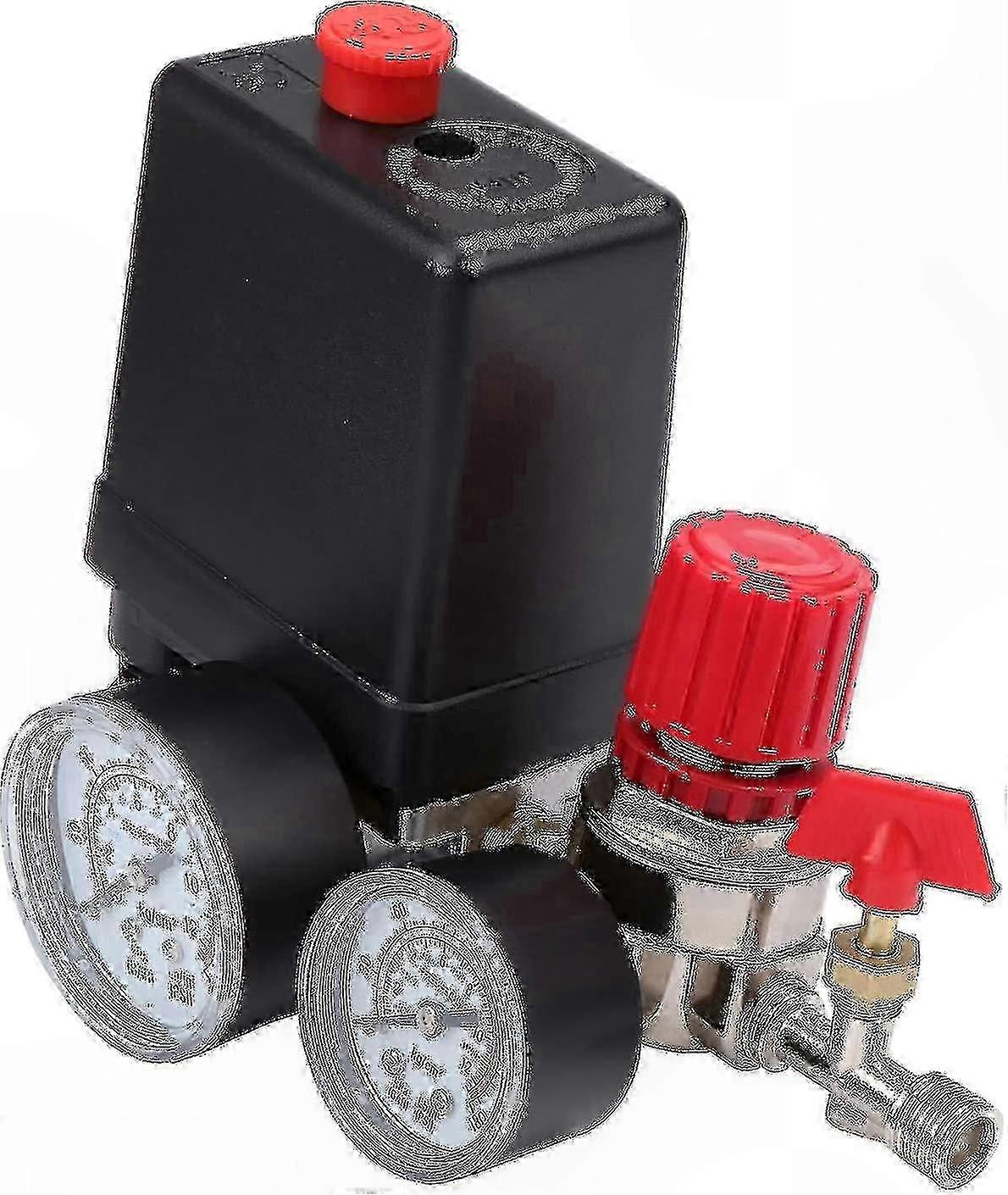 Air Compressor Pressure Switch with Regulator and Gauge for Efficient Airflow Control