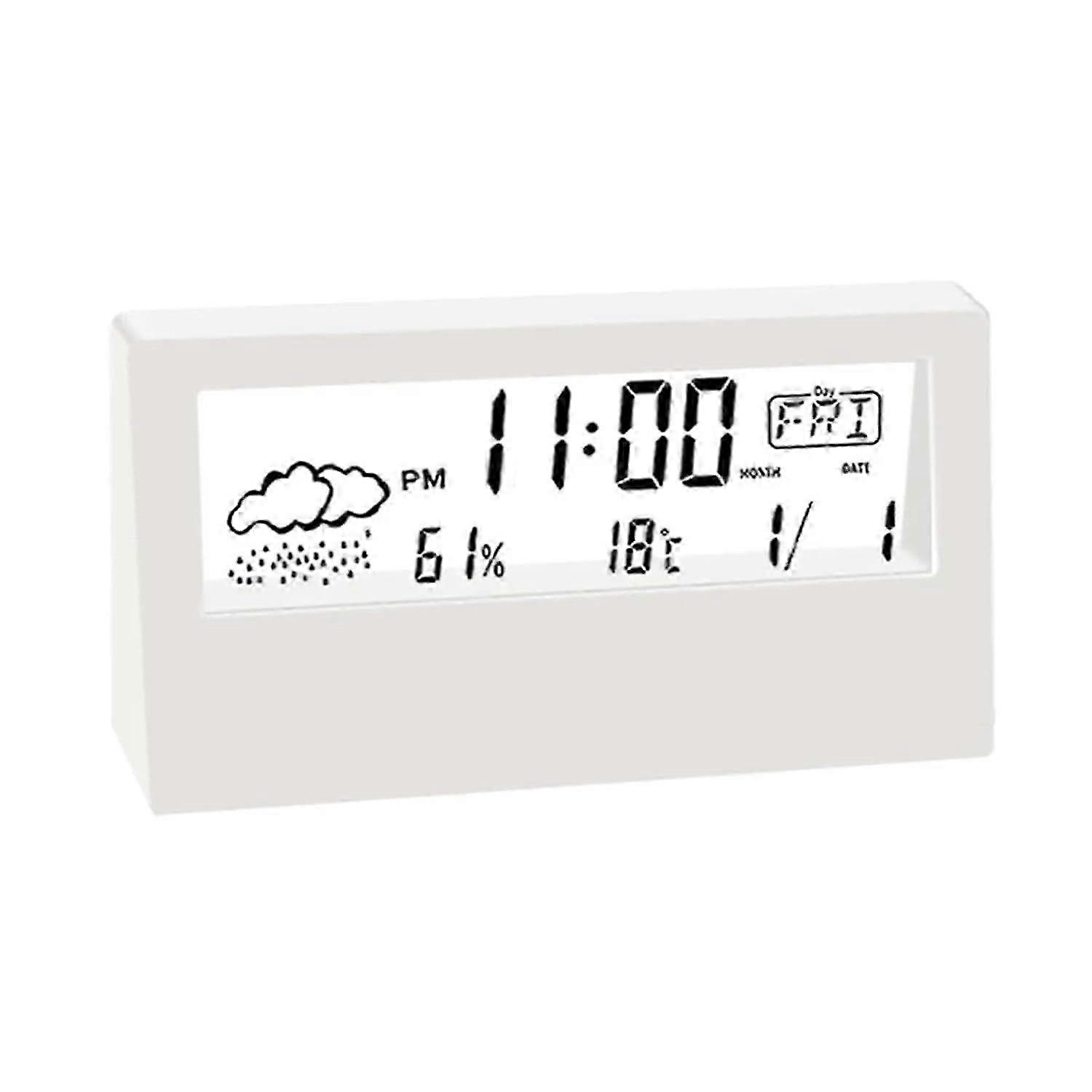 Hygro- Temperature and humidity sensor wall hanging decorative clock 2025