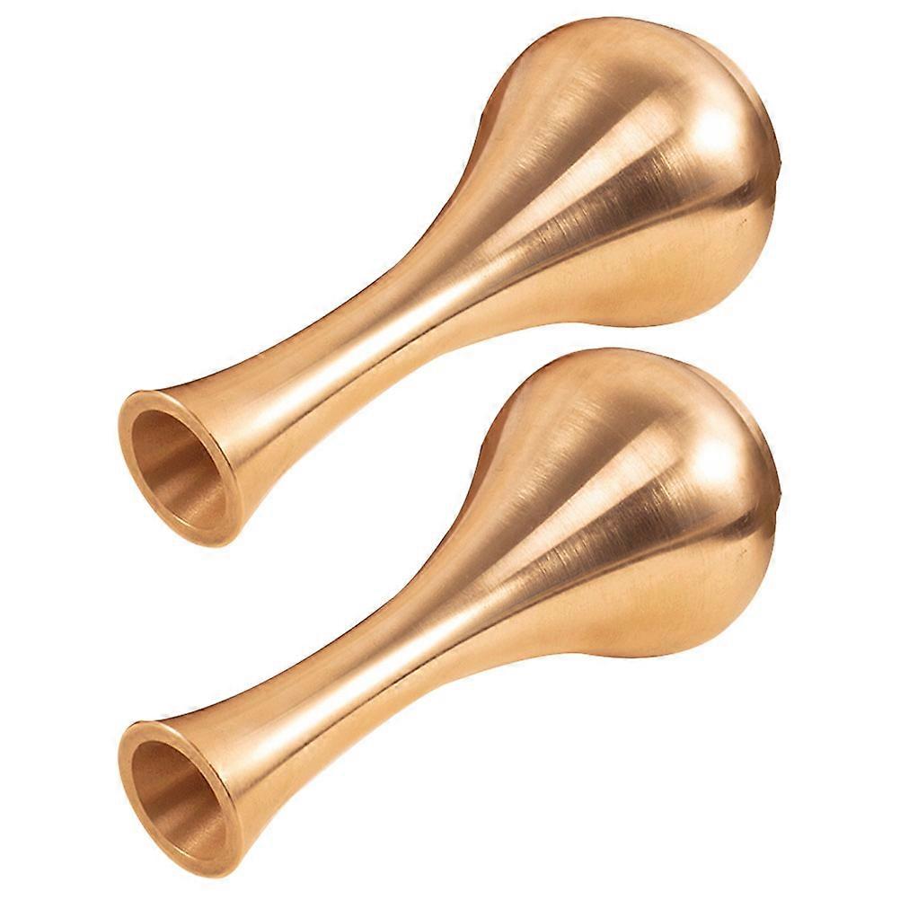 Copper Flower Vase Multi-Function Holder for Flower 10Pcs Pack