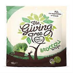 Giving Tree Snacks Batatas Fritas de Brócolis Fritas a Vácuo 18g - Pacote com 12